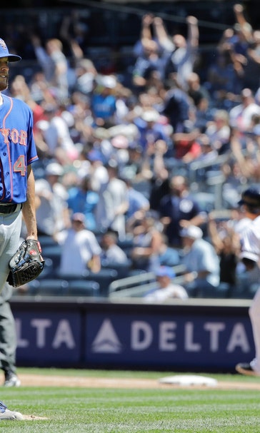 Alonso helps Mets gain split; Voit lifts Yanks in opener